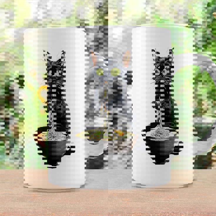 黒猫 ラーメン 麺 和食 コーヒーマグ ギフトのアイデア