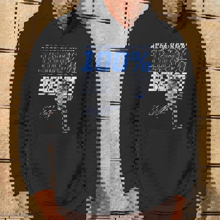 100 Beast Aroldis Chapman Texas Mlbpa パーカー ライフスタイル