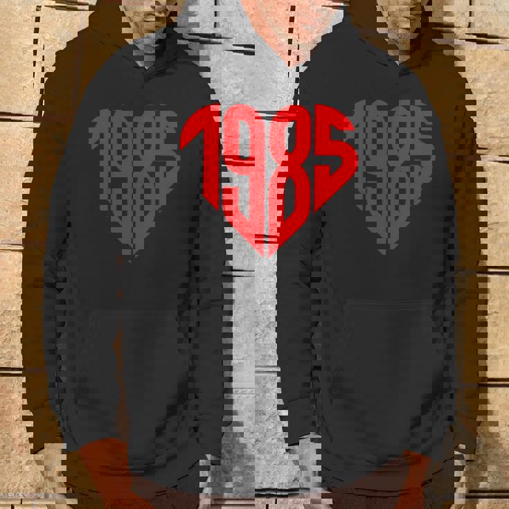 1985 ハート型 ヴィンテージ 1985 ハート型 ラブ 40歳の誕生日に パーカー ライフスタイル