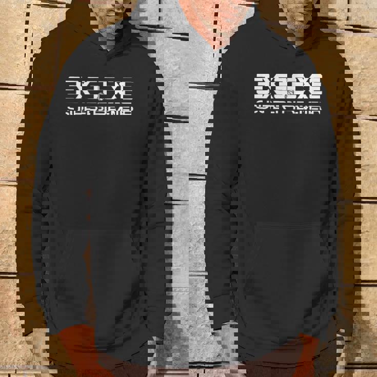 3X3Exeuper Premier ビッグロゴ パーカー ライフスタイル