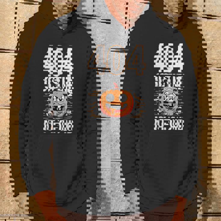 404 コスチューム未発見 ピクセルアート ハロウィンデザイン パーカー ライフスタイル