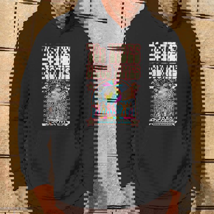 70Sibes Disco Times 揺れる70年代スタイル ディスコダンスクラブ パーカー ライフスタイル