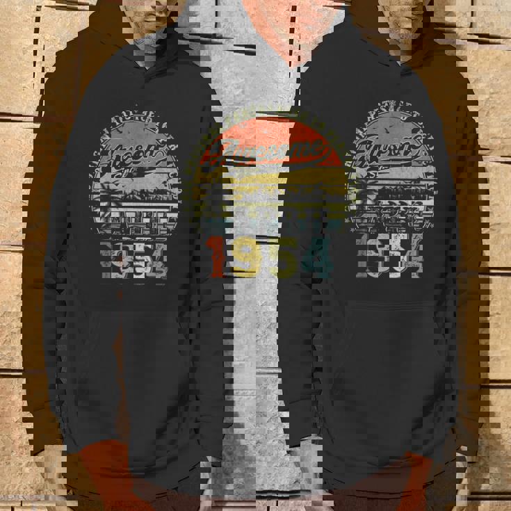 70歳 誕生日プレゼント 男性用 1954年4月 誕生日 ヴィンテージ パーカー ライフスタイル