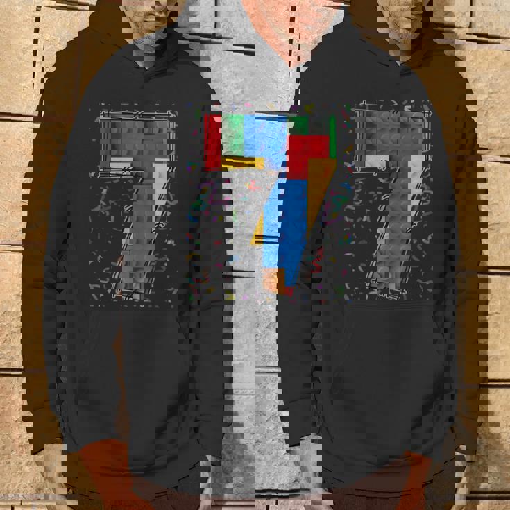 7歳 ブロック 建物 マスタービルダー 7歳の誕生日 男の子 パーカー ライフスタイル