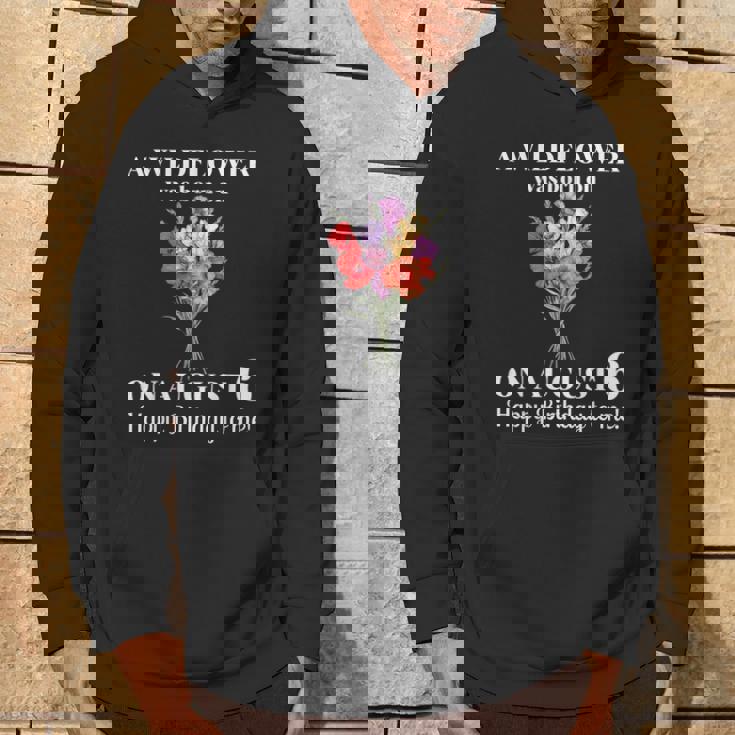 8月6日 誕生 花 グラジオラスとポピー 8月の誕生日 パーカー ライフスタイル