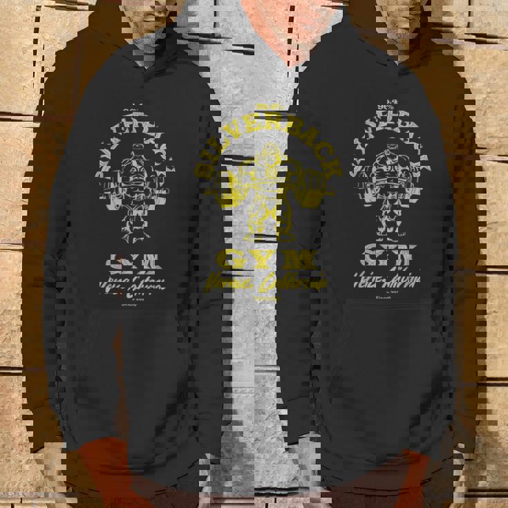 964シルバーバックゴリラ、ジムアパレル、ボディビルディング、ジム。 パーカー ライフスタイル