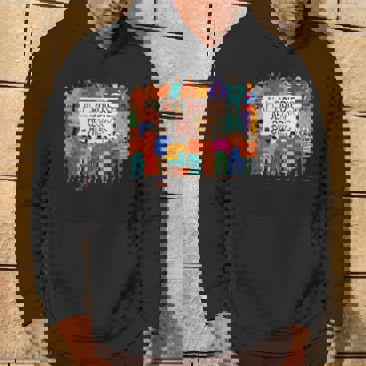 All Bodies Are Good Bodies – Body Positive – Italyデザイン パーカー ライフスタイル