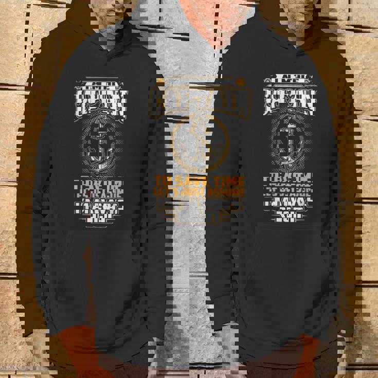 I Am The Captain パーカー ライフスタイル