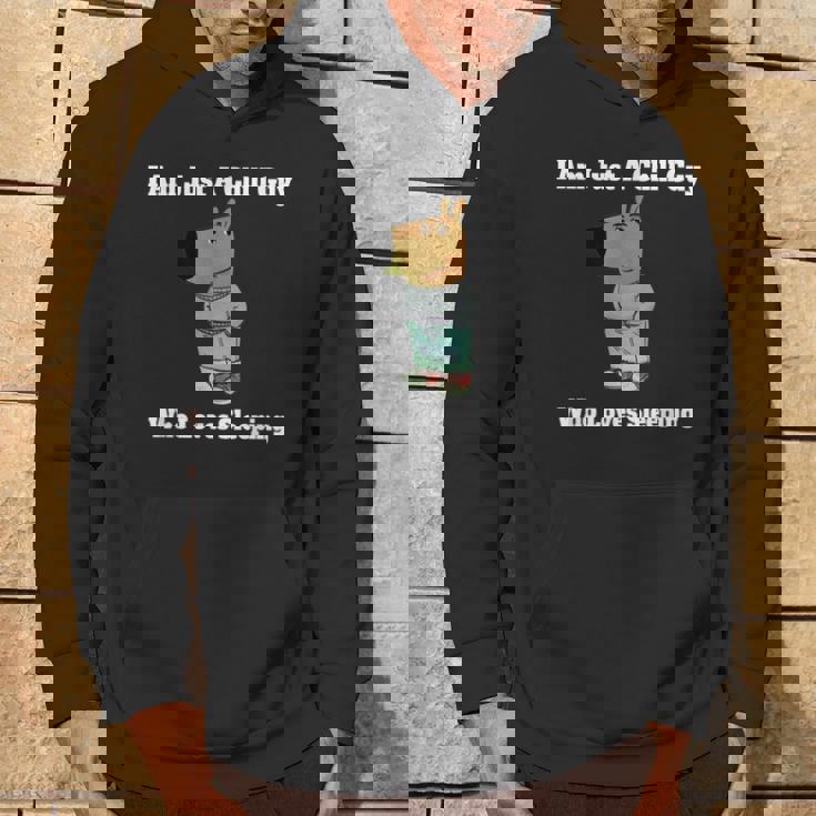 I Am Just A Chill Guy Who Loveleep My New Character パーカー ライフスタイル