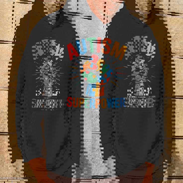 Autism Is Myuperpower 自閉症啓発パズル プライド パーカー ライフスタイル