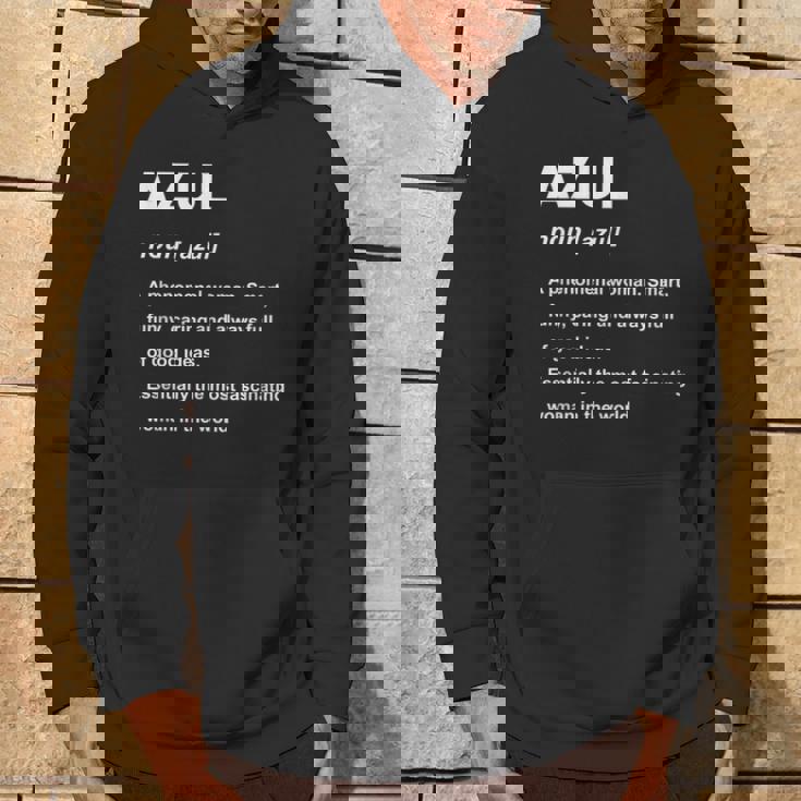 Azul 名前 パーカー ライフスタイル