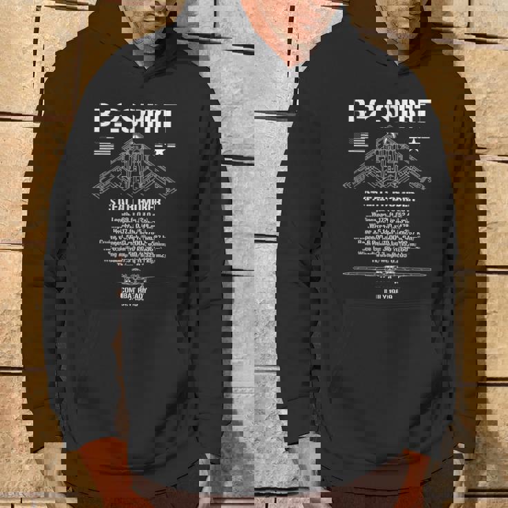 B-2Pirittealth Bomberpecs ミリタリーエアクラフトb2 パーカー ライフスタイル