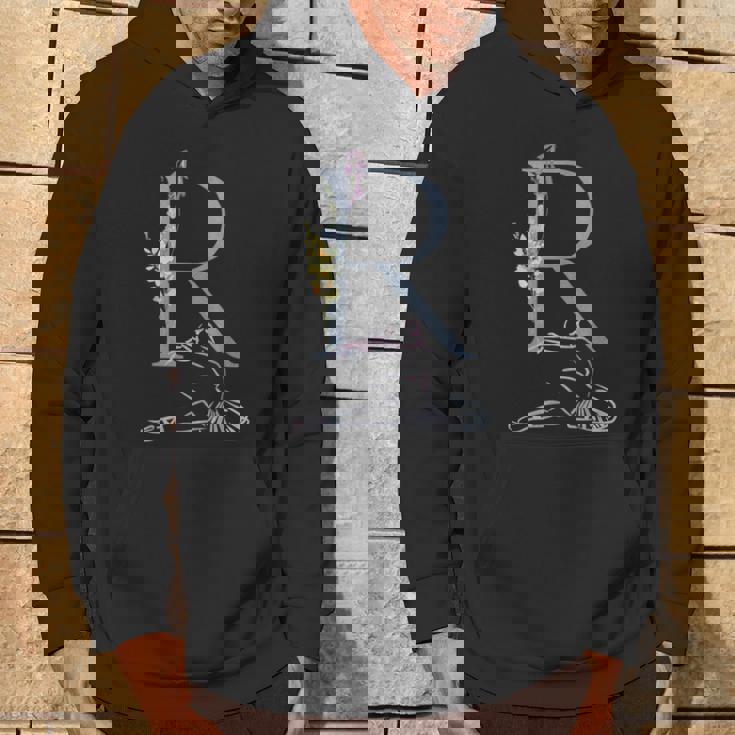 Balla バレリーナ イニシャル 名 R ダンス モノグラム バレエ パーカー ライフスタイル