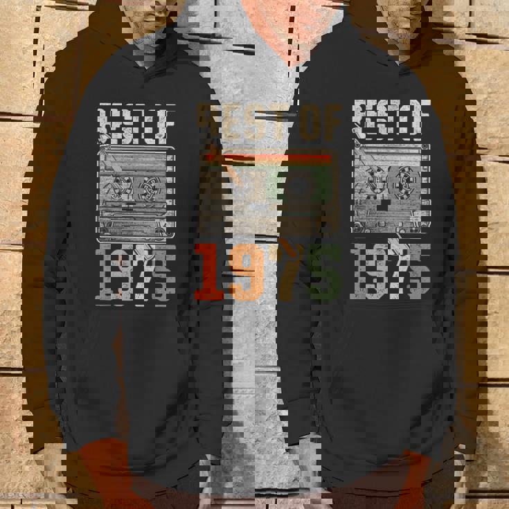 Best Of 1975 オールド・カセット 50歳の誕生日 レトロ パーカー ライフスタイル