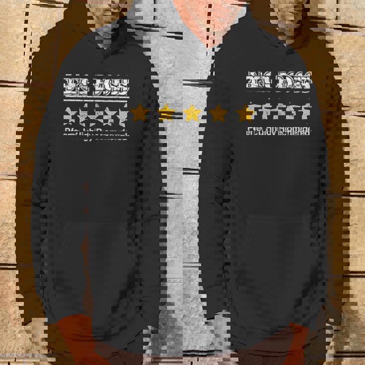 メンズ Big Boss 5Tar Reviewお父さんへの完璧な面白いギフト パーカー ライフスタイル