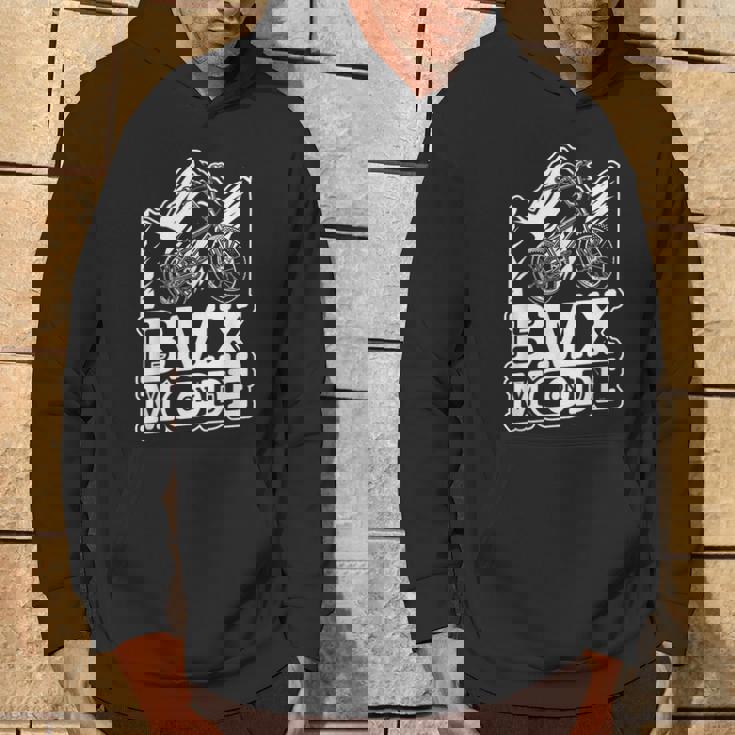 Bmx Mode On Biker Bicycle Bike Cyclist Extremeports Bmx パーカー ライフスタイル