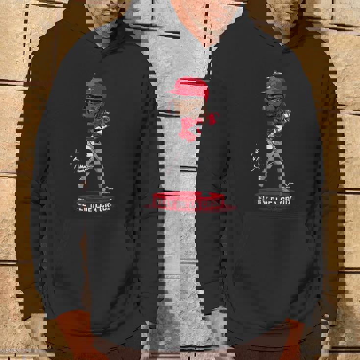 Bobblehead Elly De La Cruz Cincinnati Mlbpa パーカー ライフスタイル