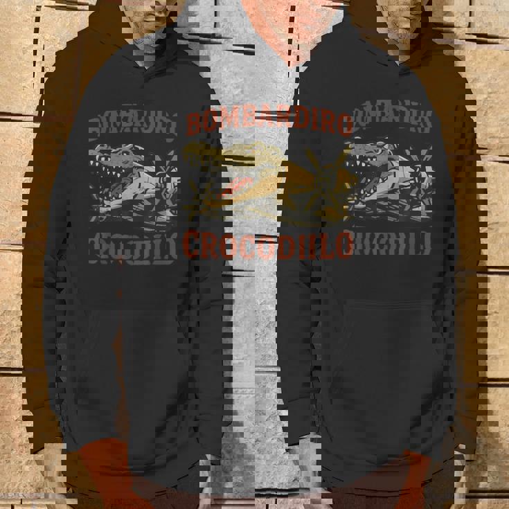 Bombardiro Crocodilo イタリアンブレインロットミーム パーカー ライフスタイル