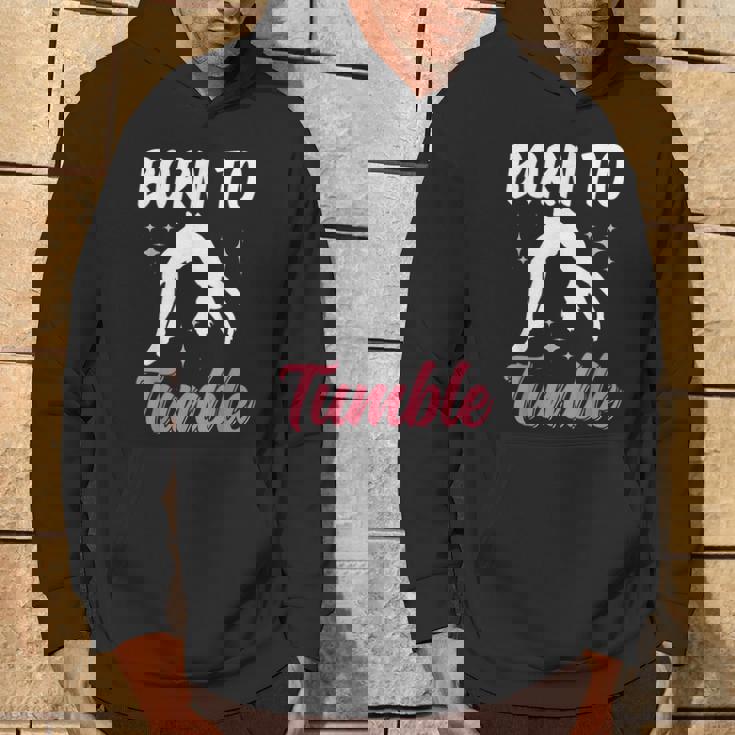 Born To Tumble おもしろアクロバット 体操 体操 パーカー ライフスタイル