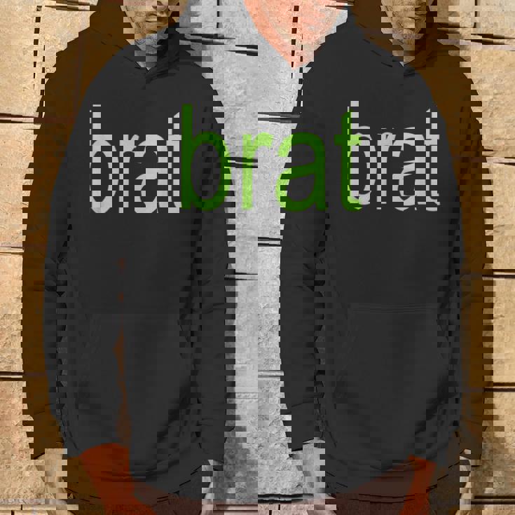 Brat 特大サイズ オールカラー ブラック ホワイト グリーン シャルトリューズ ギフト パーカー ライフスタイル