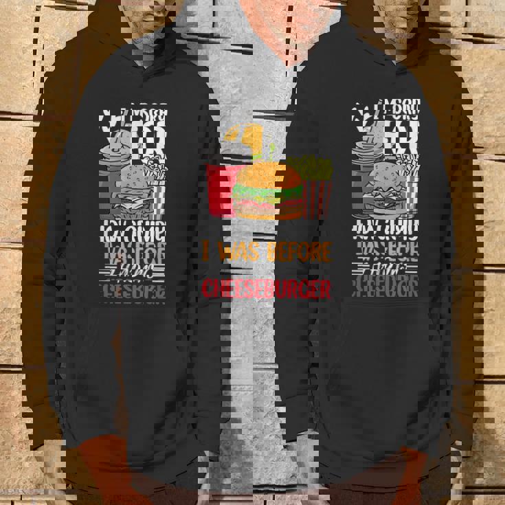 Burger メンズ レディース チーズバーガー ファーストフード バーガー愛好家 パーカー ライフスタイル