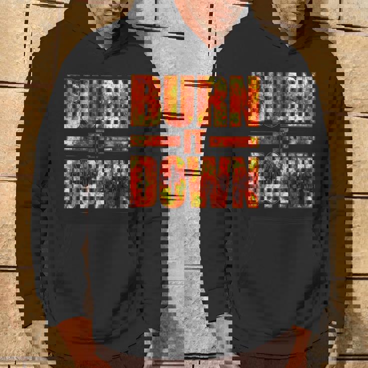 Burnit Down Fire Flames パーカー ライフスタイル