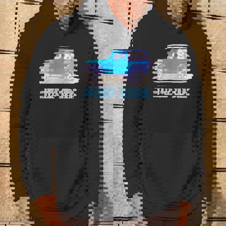 The Car On Theeaside【Surfide サーフサイド】車 サーフィン／サーファー 夏・海 パーカー ライフスタイル