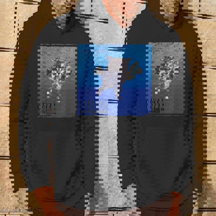 Cat Nevermind 子猫ニャーパロディ 面白い猫 動物好き パーカー ライフスタイル