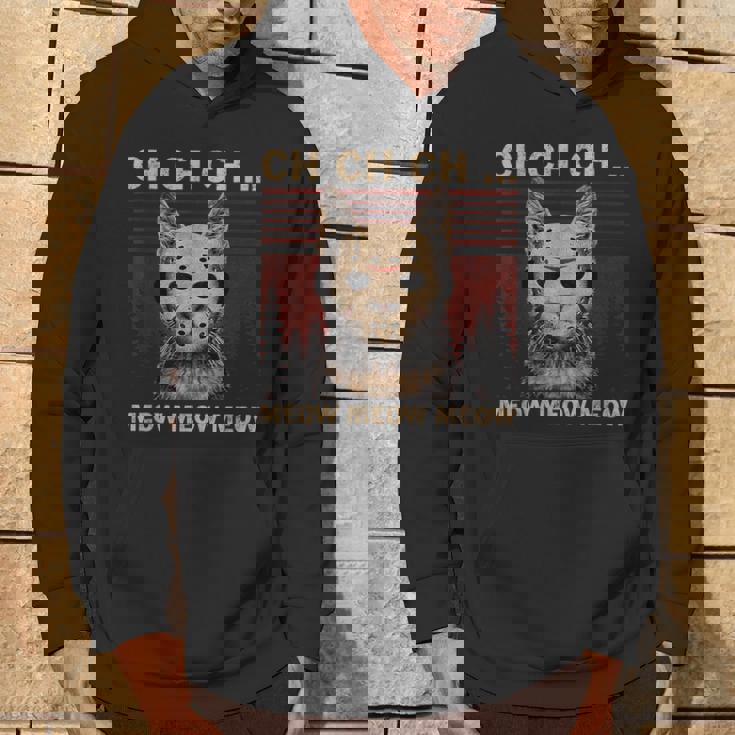 Ch Ch Chニャー ニャー 怖いフライデー ファニー ハロウィン パーカー ライフスタイル