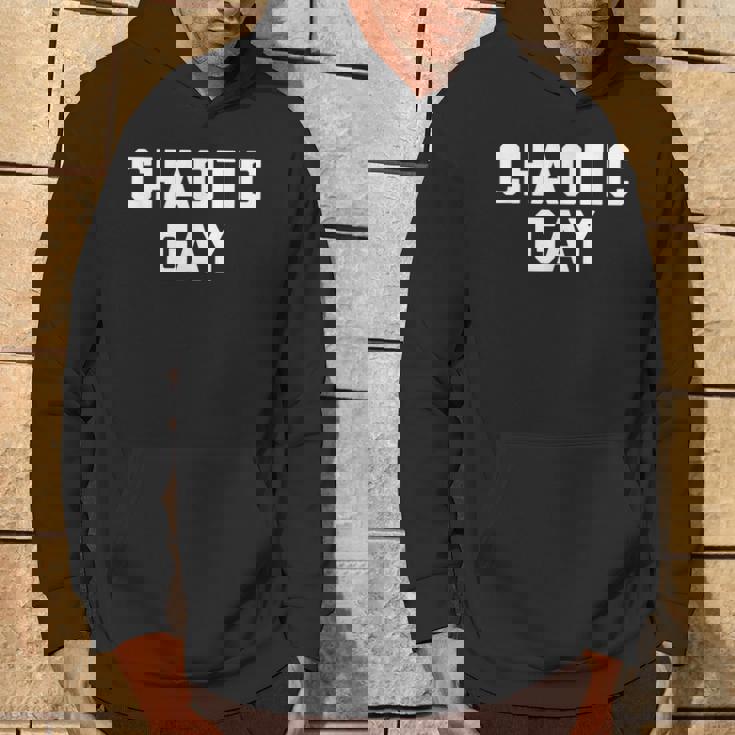 Chaotic Gay 面白い ゲイプライド ユーモア Lgbtq Gay パーカー ライフスタイル