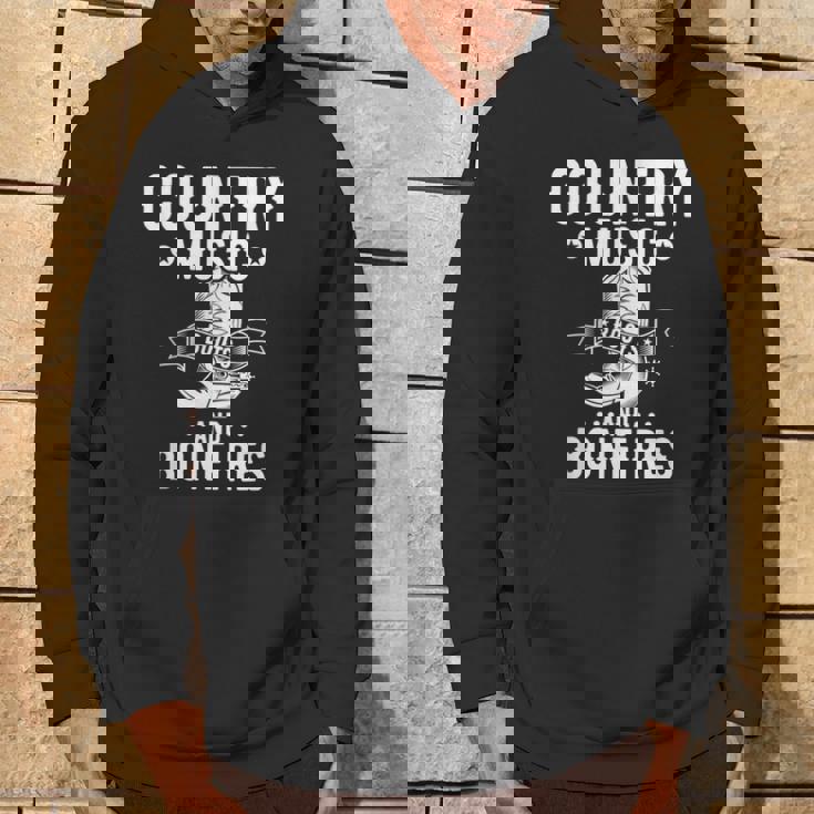 Country Music And Bonfire ウエスタンカントリーラインダンスブーツ パーカー ライフスタイル