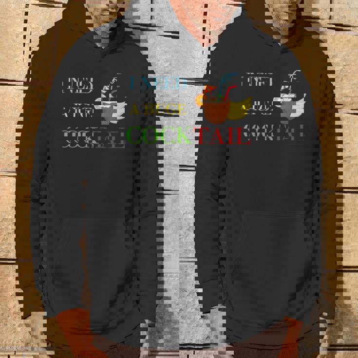 Day Drinking I Need A Huge Cocktail For カクテル パーカー ライフスタイル