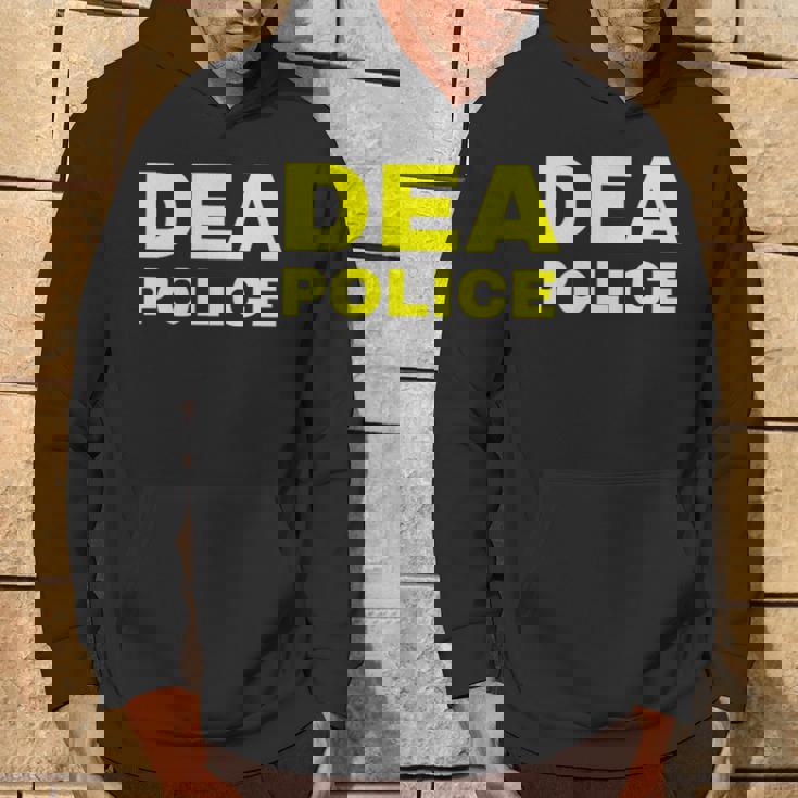 Dea Police Drug Enforcement Administration フロントとバック パーカー ライフスタイル