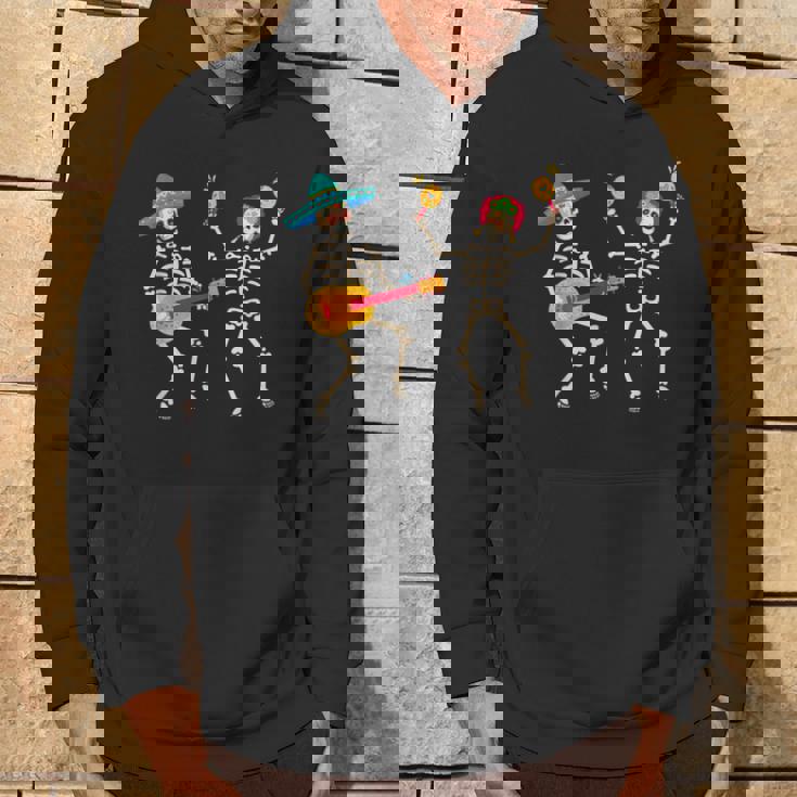 Dia De Los Muertos スケルトン ダンシング スカル 死者の日 パーカー ライフスタイル