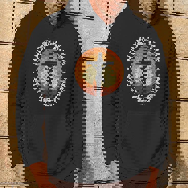 He Died For Me Ando I Live For Him クリスチャン イエス クロス パーカー ライフスタイル