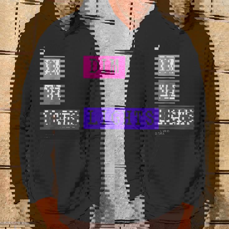 Dim The Lights 007 メンズ ロック ライブ フェス バンド ゲーム 音楽 おしゃれ 男女兼用 キッズ パーカー ライフスタイル