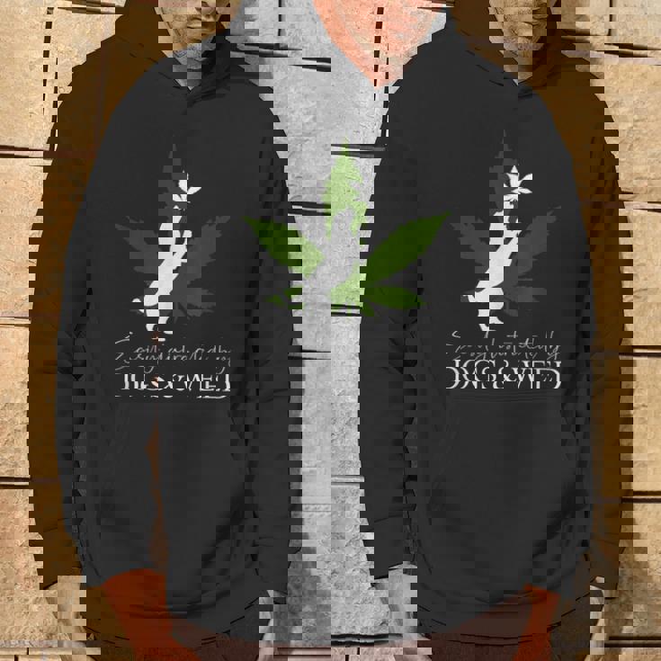 Dog And Weed ファニーマリファナtシャツ パーカー ライフスタイル