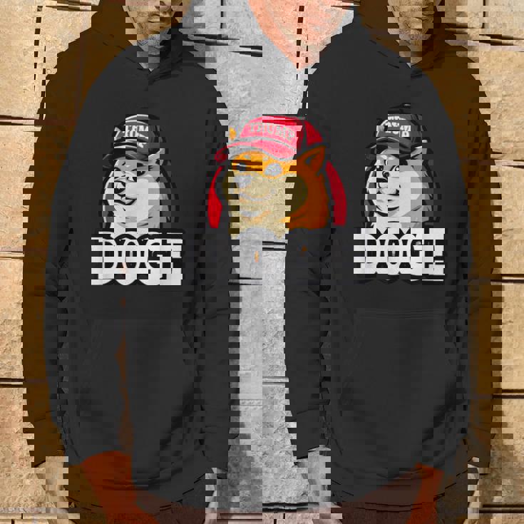 Doge Trump Hodl Cryptocurrency パーカー ライフスタイル