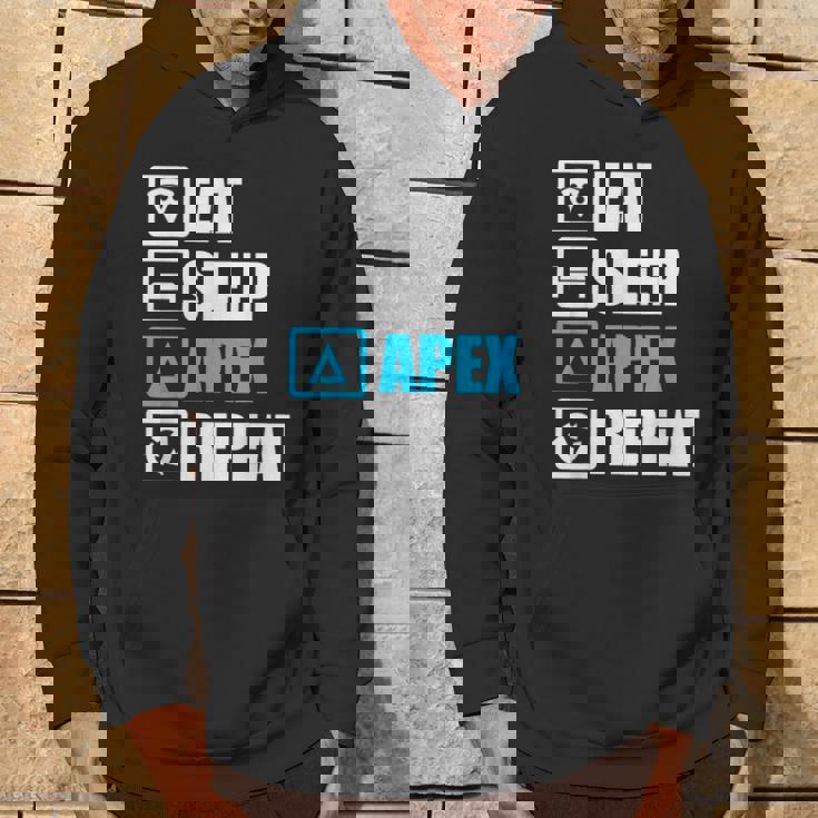 Eatleep Apex リピートシャツ 面白いモチベーションギフト パーカー ライフスタイル