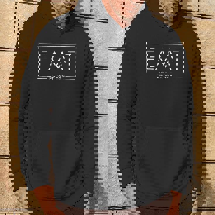 メンズ Emt設立 Est 2025 救急医療医療 卒業 パーカー ライフスタイル