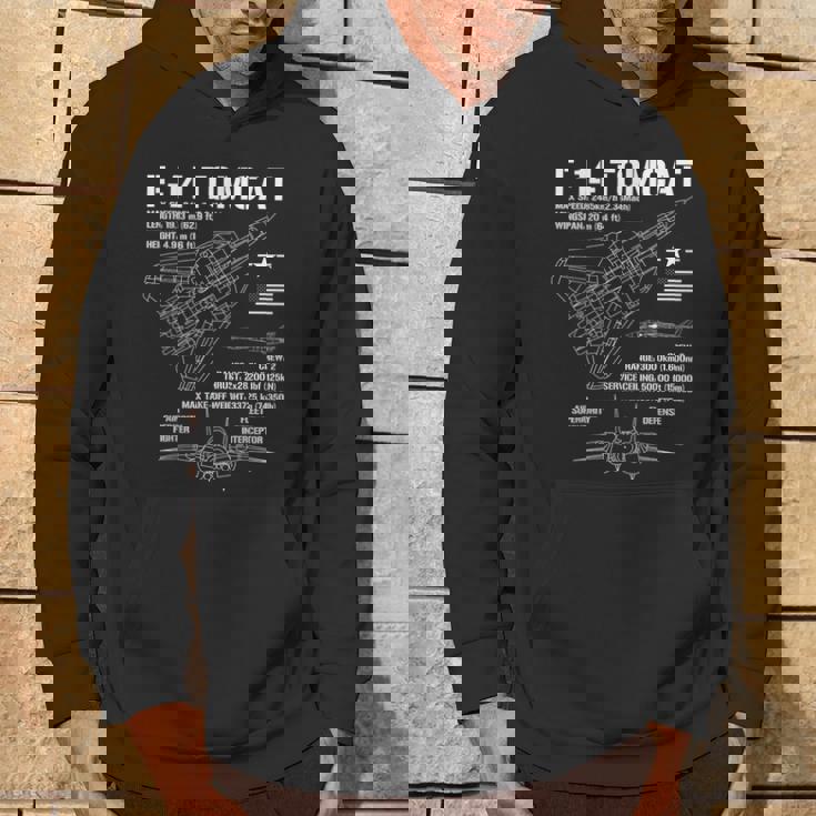 F-14 Tomcat 戦闘機 ジェット仕様 軍用飛行機 F14 Tomcat パーカー ライフスタイル