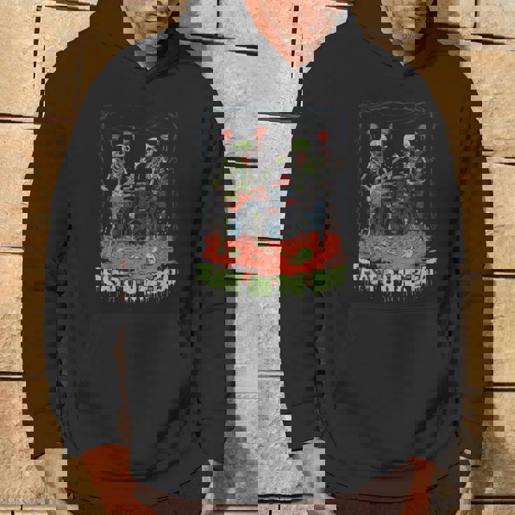 Feast On The Beat ゾンビバンド ハロウィン ロックンロール パーカー ライフスタイル