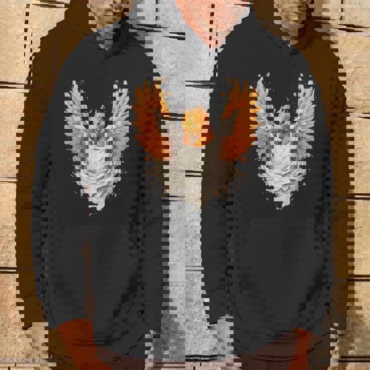 Firebird Reborn Rejuvenation 神話の鳥 アートワーク フェニックス パーカー ライフスタイル