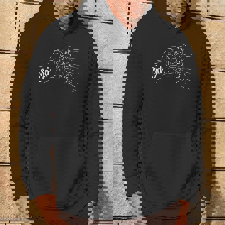 Fist Bump Dad Of Three Father Of 3 Father's Day Matching パーカー ライフスタイル