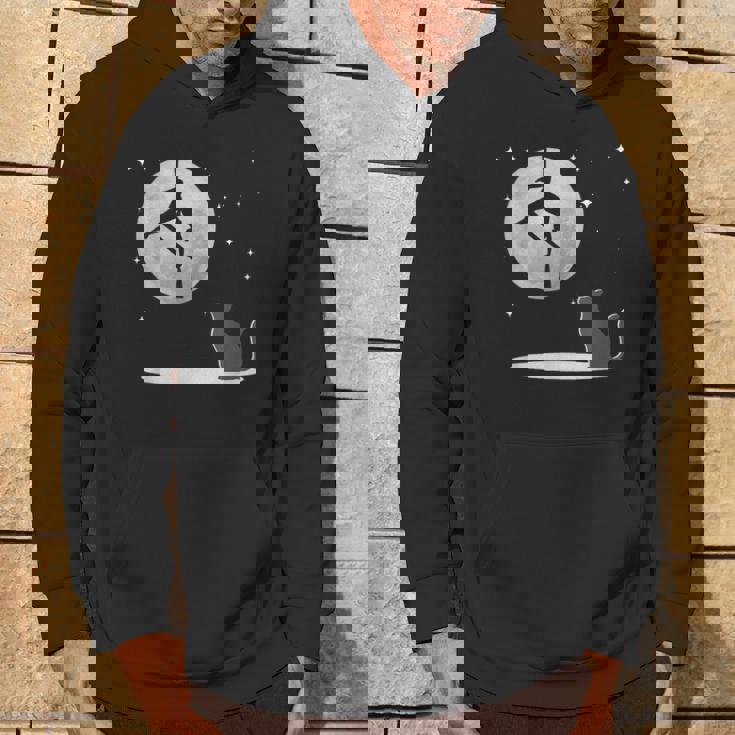 Fly Aerial ヨガハンモックシルク 星と月 猫 猫好き パーカー ライフスタイル