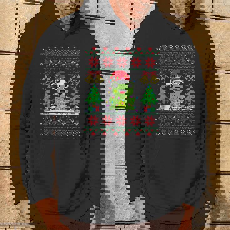 Frog Wearinganta Hat Christmas Lights Xmas Frog パーカー ライフスタイル