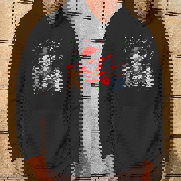 Dabbinganta Christmas おかしいdabサンタクロースクリスマス パーカー ライフスタイル