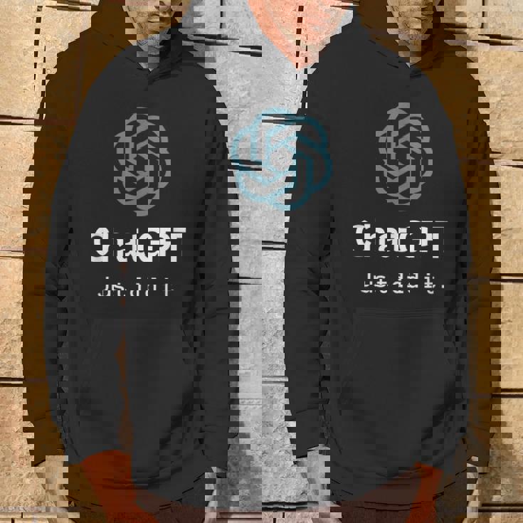 Nerd Chatgpt Just Did It デザイン パーカー ライフスタイル