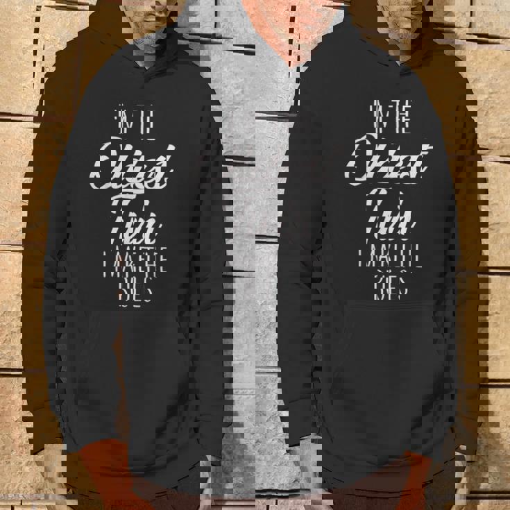 Twins Oldest Twin I Make The Rules 兄弟家族 パーカー ライフスタイル