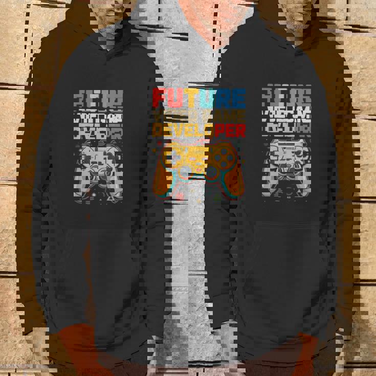 Futureideo Game Developer Gamer Coding Tech Geek パーカー ライフスタイル